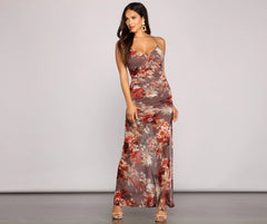Pretty Petal Stylish Perfection Maxi Dress