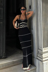 Slim Hip-Wrapped Fishtail Dress