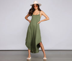 Effortless Vibes Stylish Sleeveless Maxi Dress
