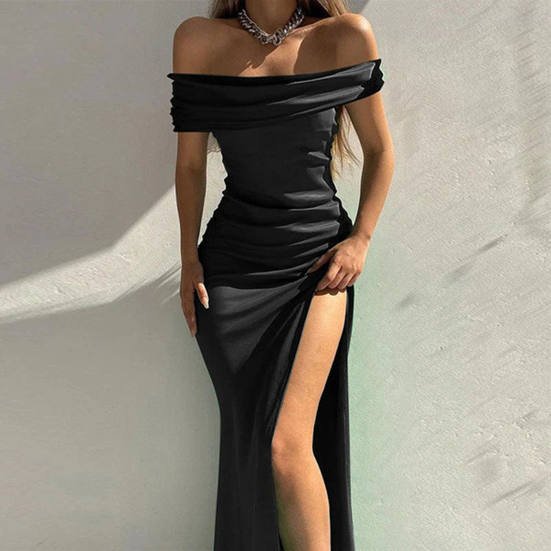 Plus Kaleigh Stylish Off Shoulder Dress