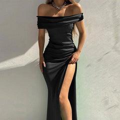 Plus Kaleigh Stylish Off Shoulder Dress