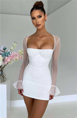 Doris Backless Sexy Mini Dress