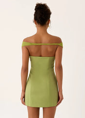 Caterina Mini Dress Green