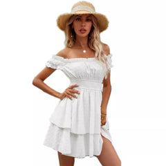 Suspender High-End Sleeveless Mini Dress